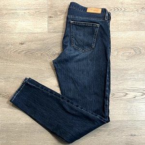 Big Star Jeans Womens‎ 29 Blue Alex Mid Rise Skinny Denim Stretch Comfort 33x31